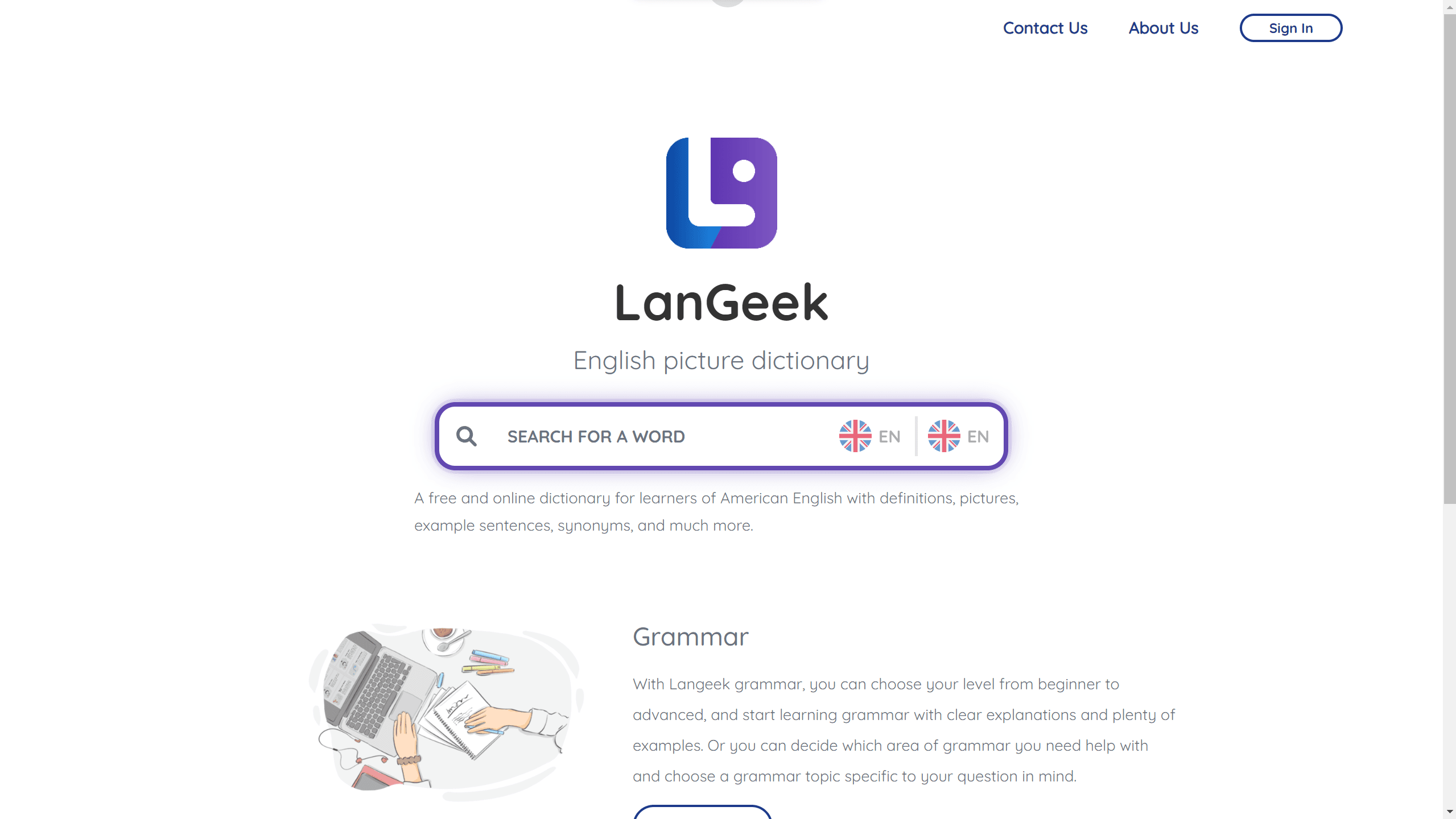 LanGeek Picture Dictionary